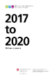 Programme pluriannuel 2017-2020